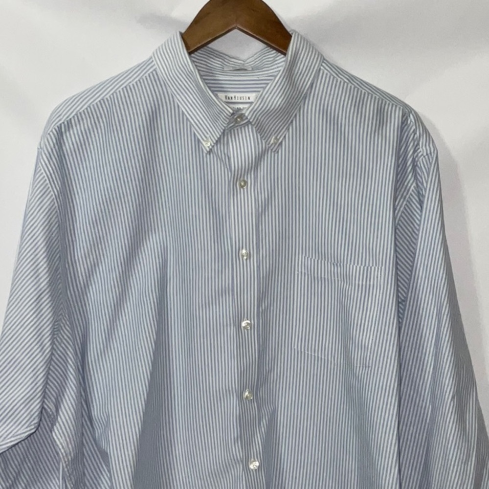 VanHuesen Oxford Shirt, Sz 18.5 34/35
